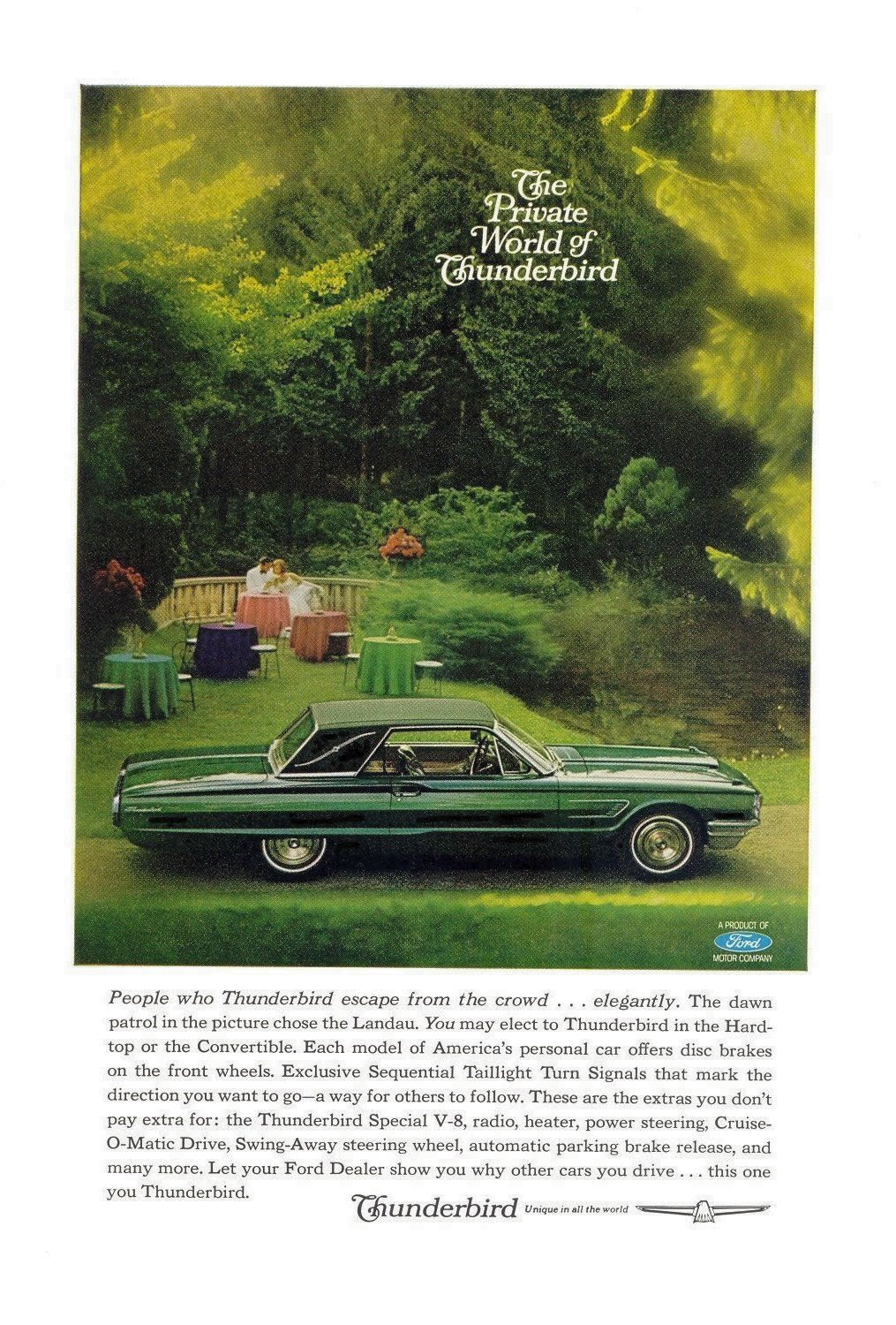 1965 Ford Thunderbird Advertising